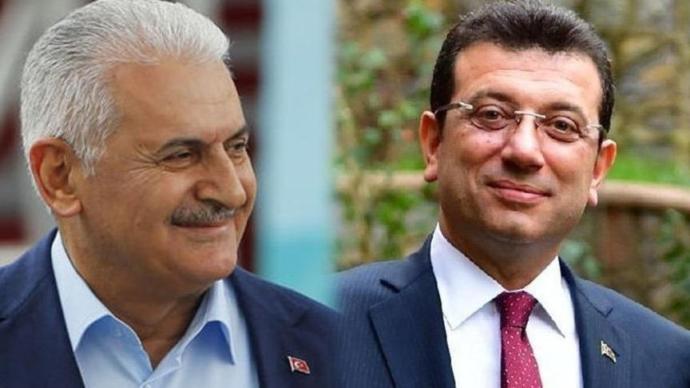 Binali Yıldırım - Ekrem İmamoğlu