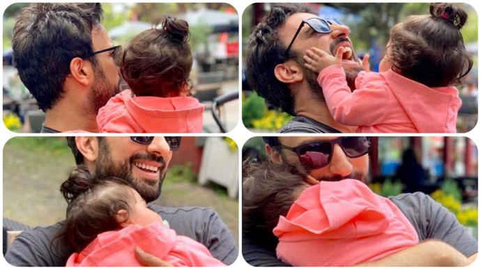Tarkan ve biricik kızı Liya