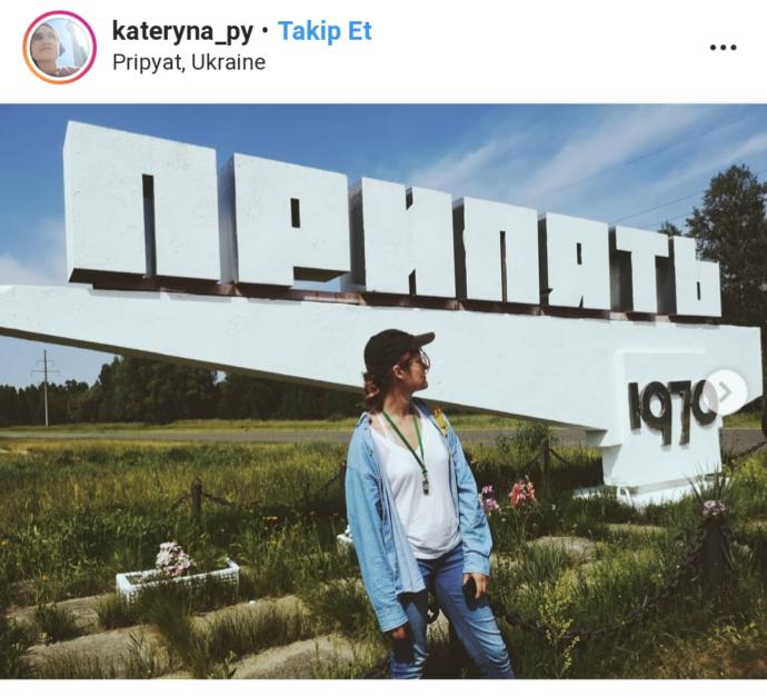 Instagram'ın Farklı Mekanlara Aç Bloggerlarının Chernobyl Temalı Pozları