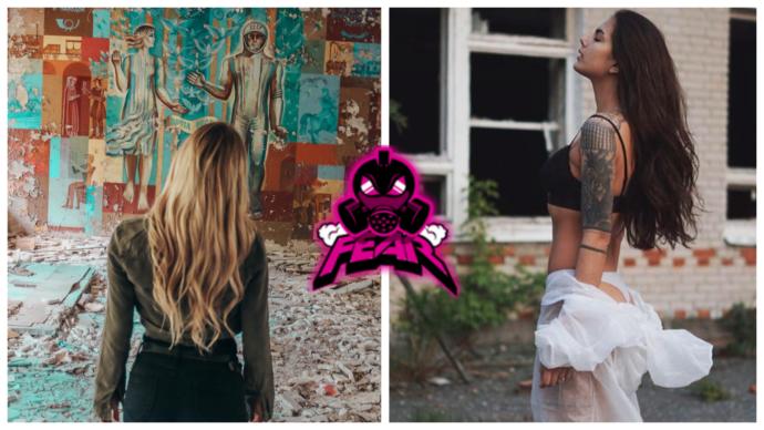 Instagram'ın Farklı Mekanlara Aç Bloggerlarının Chernobyl Temalı Pozları