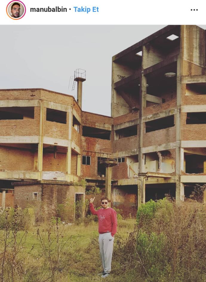 Instagram'ın Farklı Mekanlara Aç Bloggerlarının Chernobyl Temalı Pozları