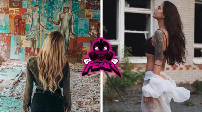Instagram'ın Farklı Mekanlara Aç Bloggerlarının Chernobyl Temalı Pozları