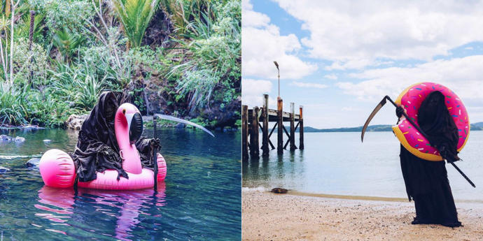 Instagram'ın Yeni Tatil Fenomeni: Ölüm Meleği Azrail!