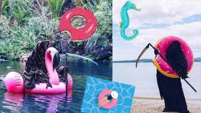 Instagram'ın Yeni Tatil Fenomeni: Ölüm Meleği Azrail!