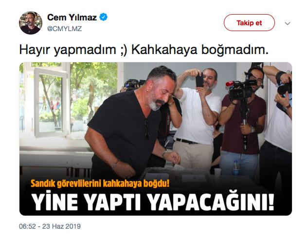 Cem Yılmaz, Sandık Görevlilerini Kahkahaya Boğdu: Hadi Eyvallah (Video Haber)