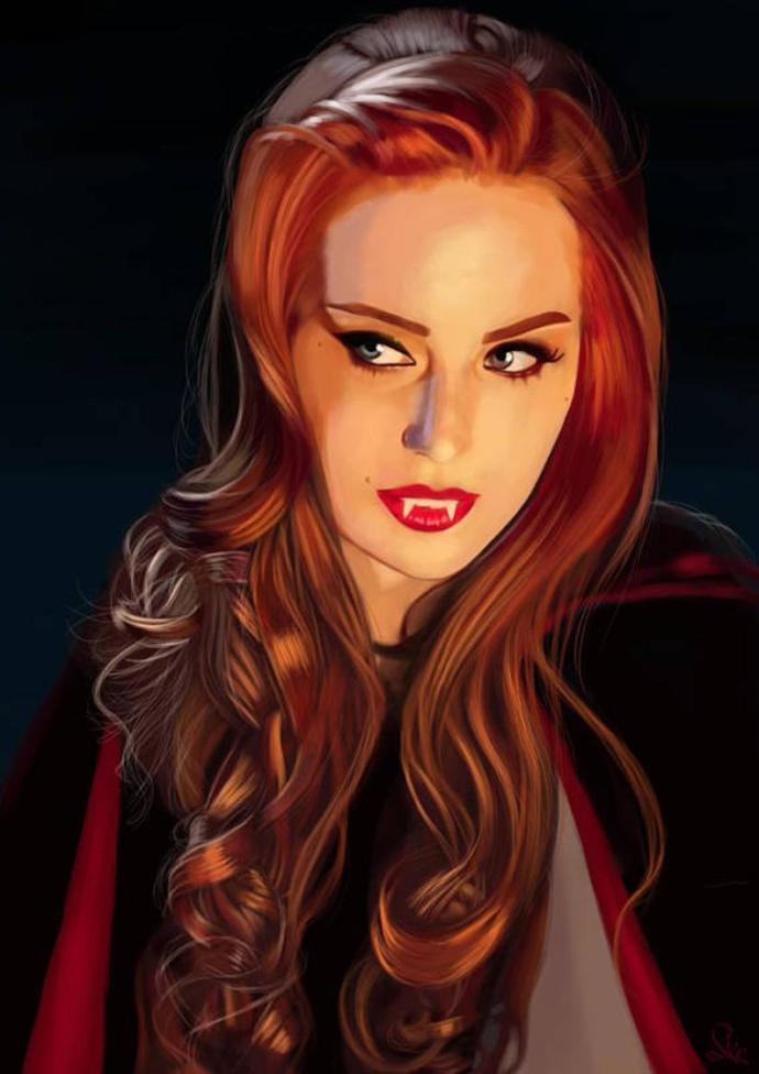 Gelmiş Geçmiş En Seksi Kadın Vampirler