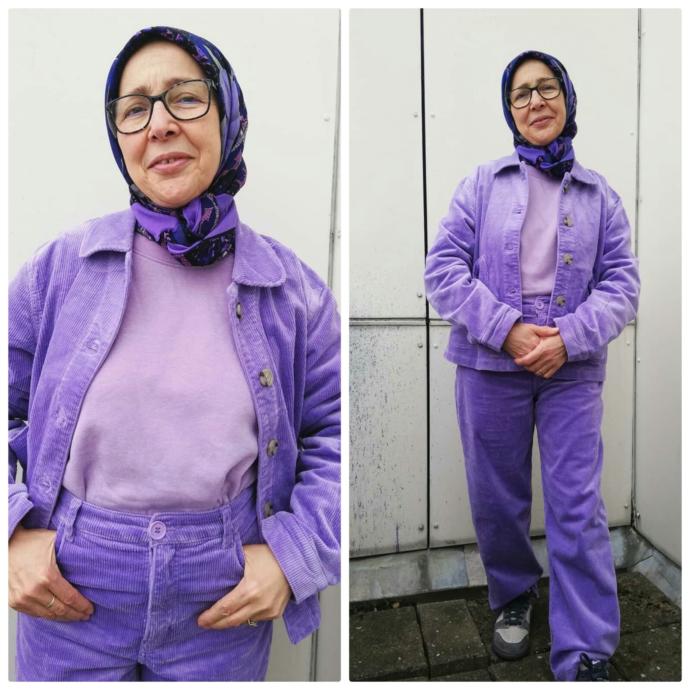 Onu Gören Aynı Şeyi Söylüyor: Teyzeye Bak Teyzeye! Faslı Meryem Slimani 66 Yaşındaki Annesini Moda İkonu Yaptı