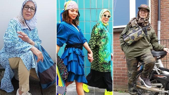 Onu Gören Aynı Şeyi Söylüyor: Teyzeye Bak Teyzeye! Faslı Meryem Slimani 66 Yaşındaki Annesini Moda İkonu Yaptı