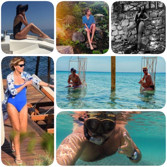 Ünlülerin Tatil Paylaşımları