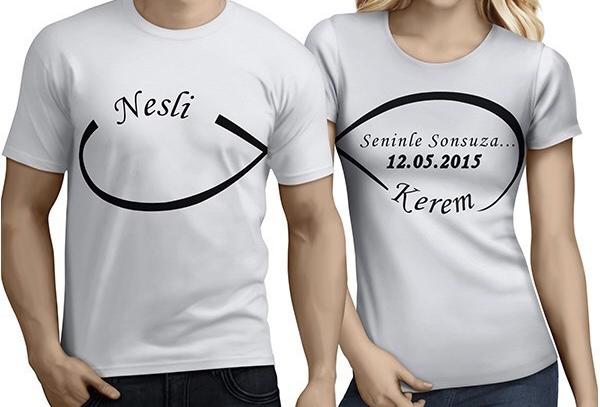 Sevgili Olduğunuzu Sokaklarda Çevrenize İlan Edeceğiniz 20 T-Shirt