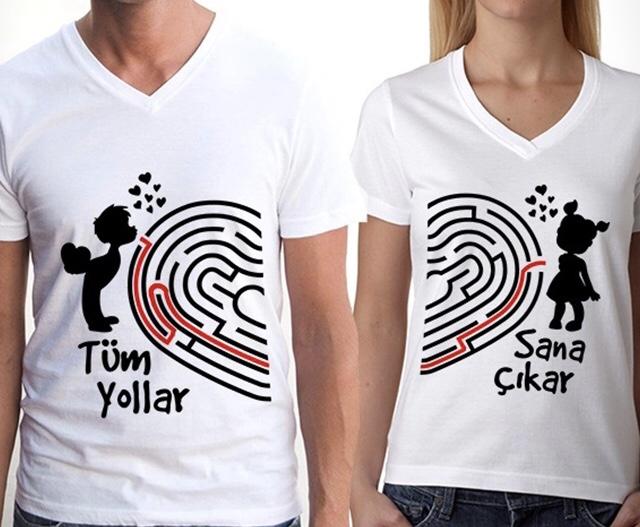 Sevgili Olduğunuzu Sokaklarda Çevrenize İlan Edeceğiniz 20 T-Shirt