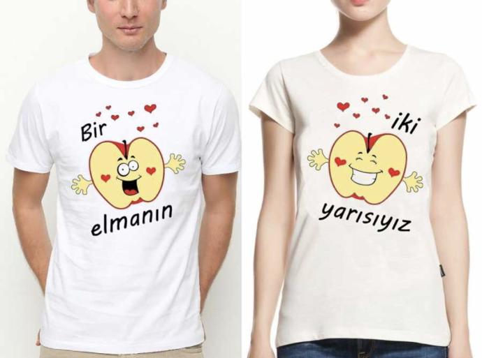 Sevgili Olduğunuzu Sokaklarda Çevrenize İlan Edeceğiniz 20 T-Shirt