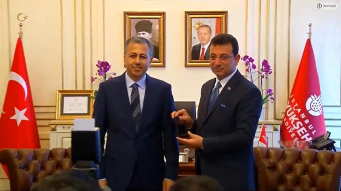 İstanbul Valisi Ali Yerlikaya - İBB Başkanı Ekrem İmamoğlu