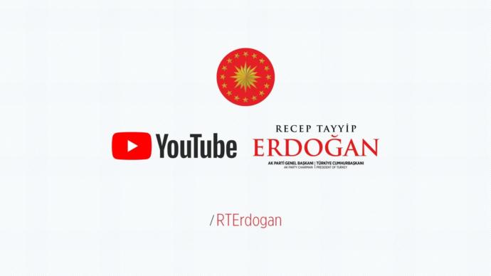 Cumhurbaşkanı Recep Tayyip Erdoğan YouTube Kanalı Açtı