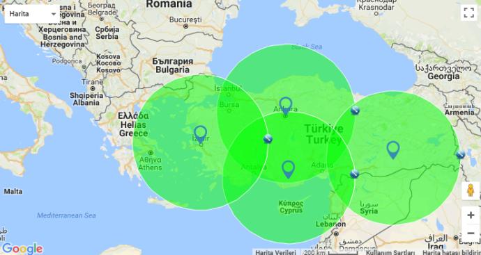 Türkiye hava sahası