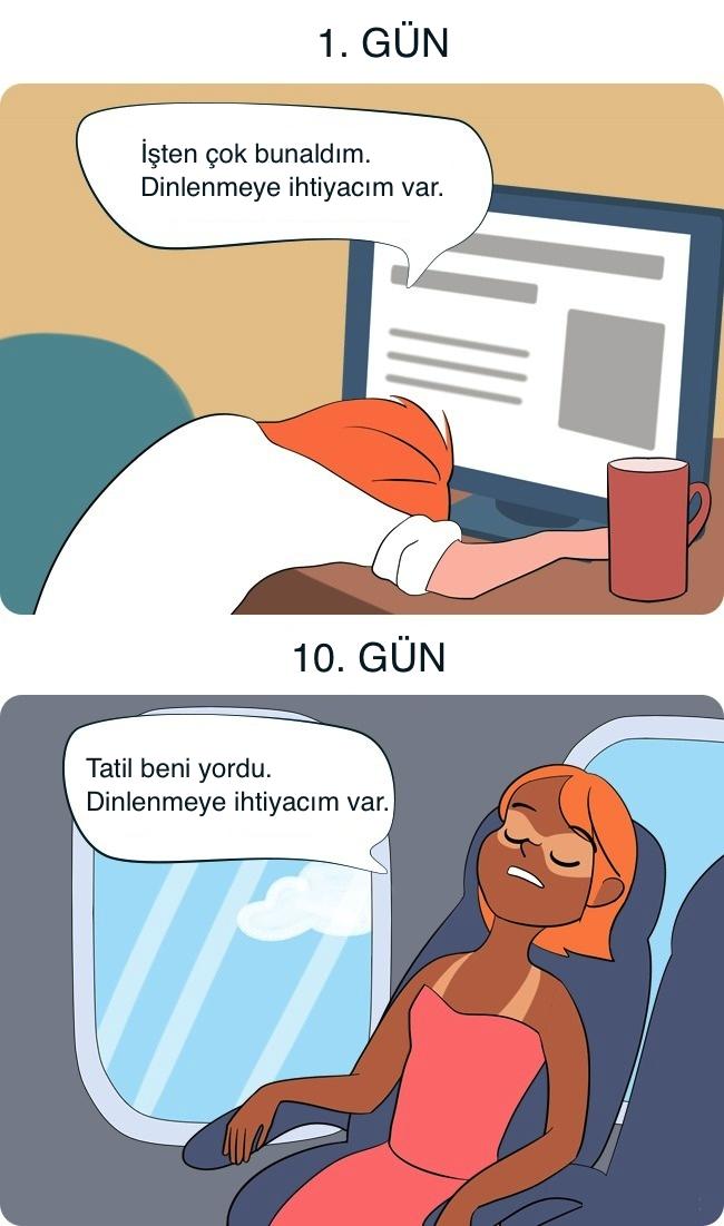 Tatil Öncesi ve Tatil Sonrası Yaşanacak Muhtemel Durumlar