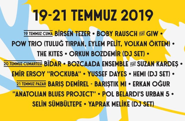 Bozcaada Caz Festivali’ne Sayılı Günler Kaldı!