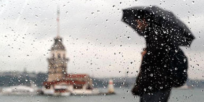 İstanbul'a Serin ve Yağmurlu Hava Geliyor