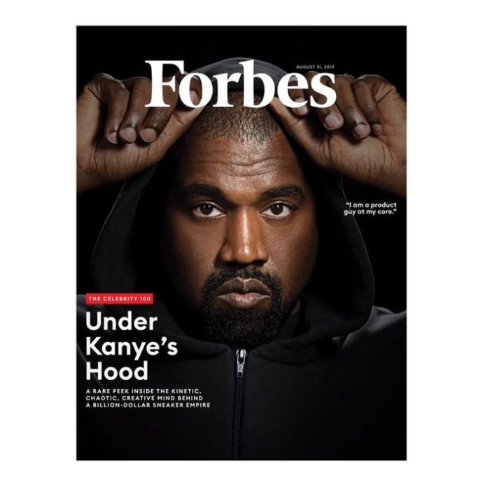 İlham Verici: Kanye West, Borç Batağından İmparatorluğa Yükselttiği Markası ile Forbes'e Kapak Oldu!