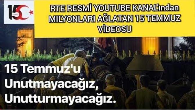 Cumhurbaşkanı Recep Tayyip Erdoğan'dan '15 Temmuz' Paylaşımları