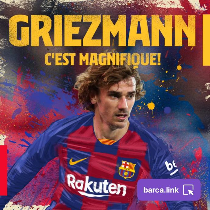 Antoine Griezmann, Barcelona'ya Transfer Oldu