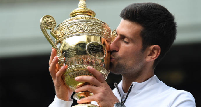 Novak Djokovic -2019 Wimbledon Şampiyonu