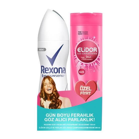 Rexona Deodorant+Elidor