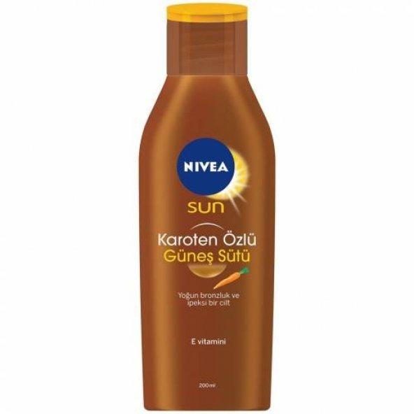 Nivea Havuç Özlü Güneş Sütü