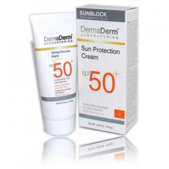 ☀ Dermaderm SPF 50 faktör güneş kremi