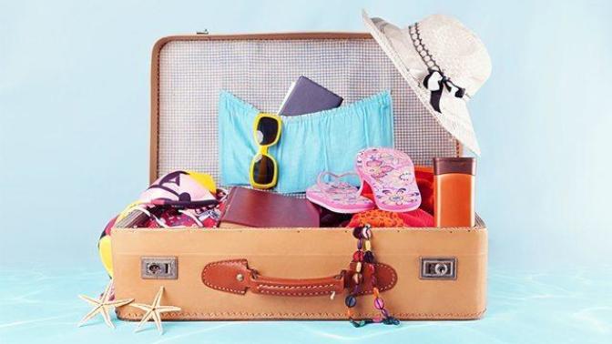 Kadınlara Özel 7 Parçalık Tatil Çantası 