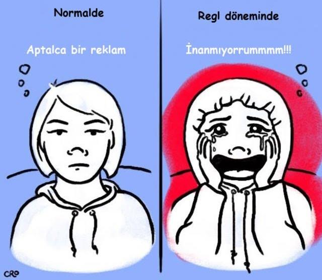Regl Dönemini En Güzel Anlatan Karikatürler!