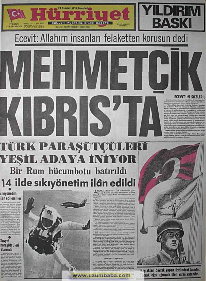Kıbrıs Barış Harekatı'nın, Öncesi ve Sonrasını Anlatıyorum!