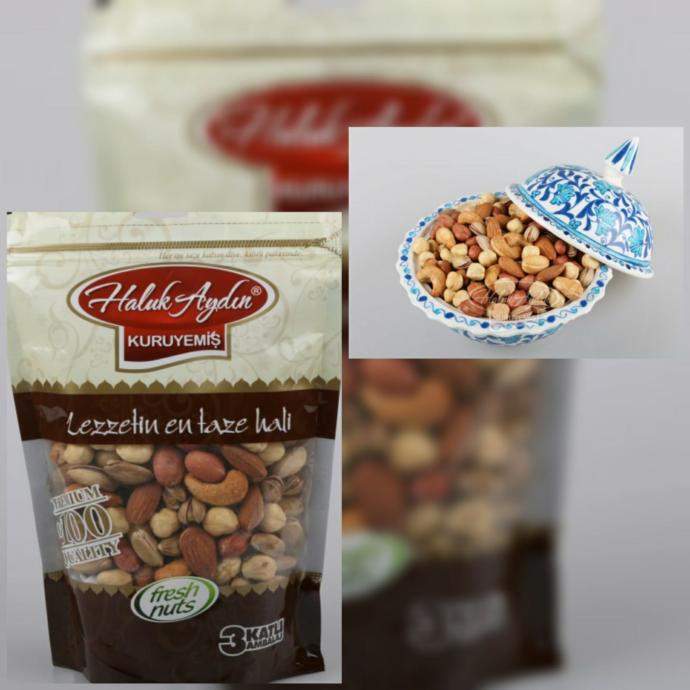 Lüks Karışık Kuruyemiş 500 gr