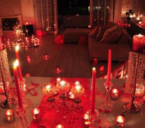 Romantik bir akşam