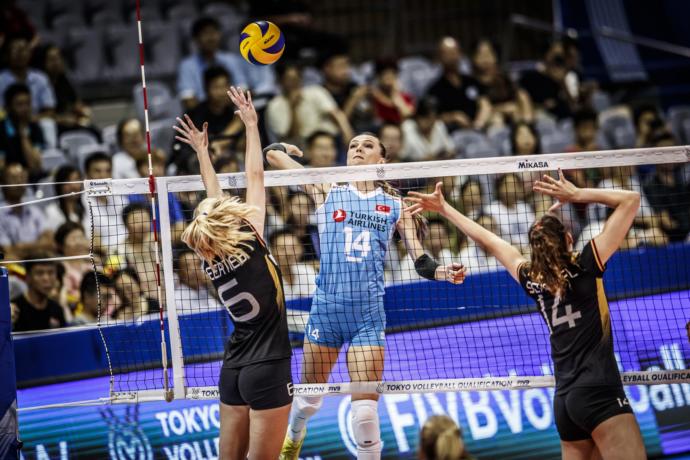 Filenin Sultanları Olimpiyat Elemeleri’ne Almanya Galibiyetiyle Başladı
