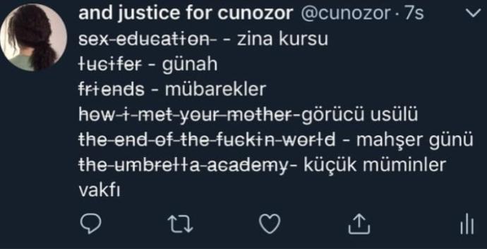 RTÜK'ün Kararından Sonra Netflix'in Yeni Hali #Netfliximedokunma!