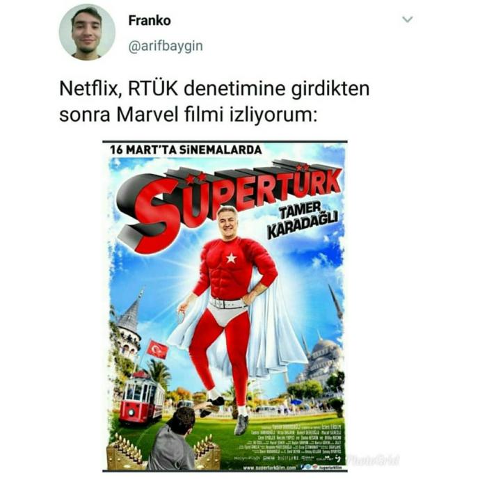 RTÜK'ün Kararından Sonra Netflix'in Yeni Hali #Netfliximedokunma!