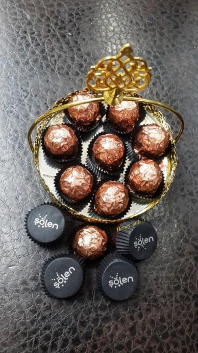 Şölen Deluxe Fındık Kaplamalı Çikolata 500 Gr