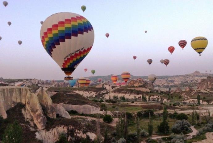 Hava balonu ile seyahat
