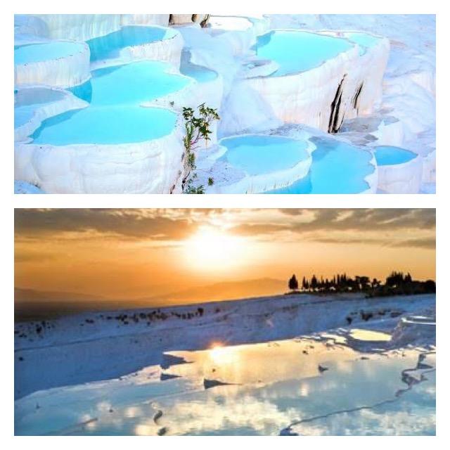 UNESCO Dünya Mirası Listesinde yer alan Pamukkale
