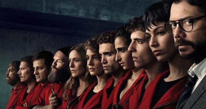 La Casa de Papel sosyal medyayı salladı!