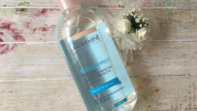 Diadermine Micellar Kusursuz Makyaj Temizleme Suyunu İnceliyorum!