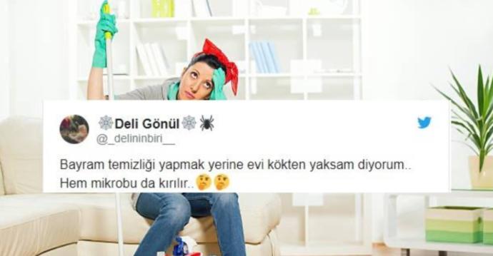 Bayram Temizliğini En İyi İfade Eden Paylaşımlar