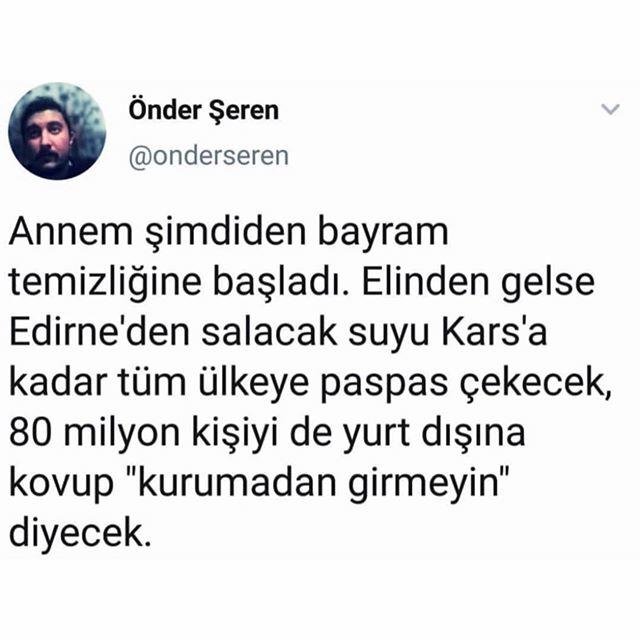 Bayram Temizliğini En İyi İfade Eden Paylaşımlar