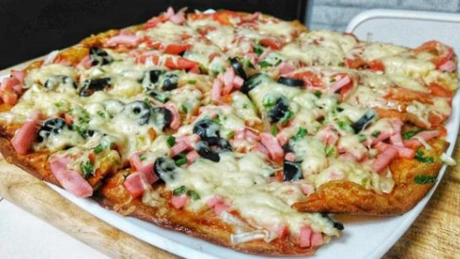 Evdeki Malzemelerle Kolay Pizza Tarifi! 🍕🍕