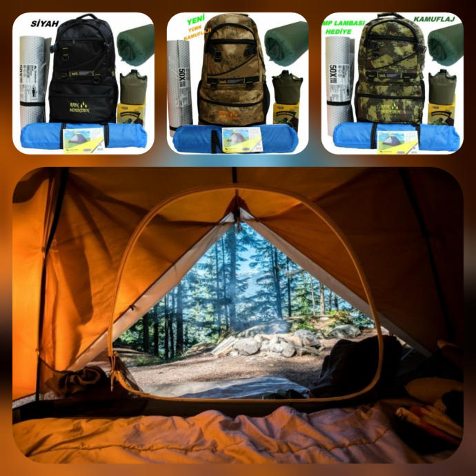 Doğayı Sevenlere Full Kamp Seti