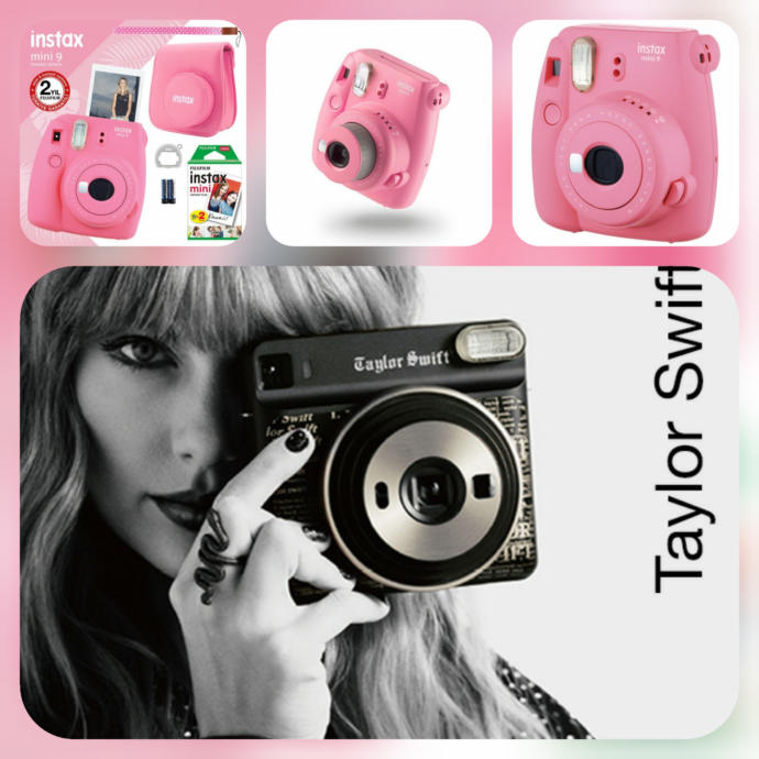 Kızların Küçük Hayali Pembe Fotoğraf Makinesi