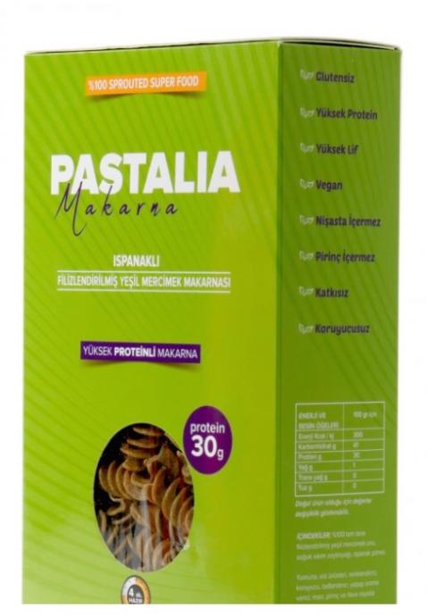 Pastalia sebzeli glutensiz bakliyat makarnası