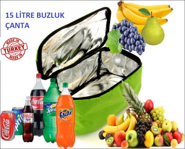 15 Litre Soğuk Tutuculu Piknik Çantası