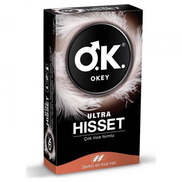Okey Prezervatif Ultra Hisset 10lu